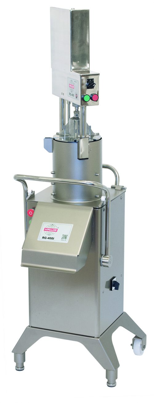 Hallde Pneumatic Feed Vegetable Preparation Machine RG-400i - RG-400i-3PH-Pneumatic