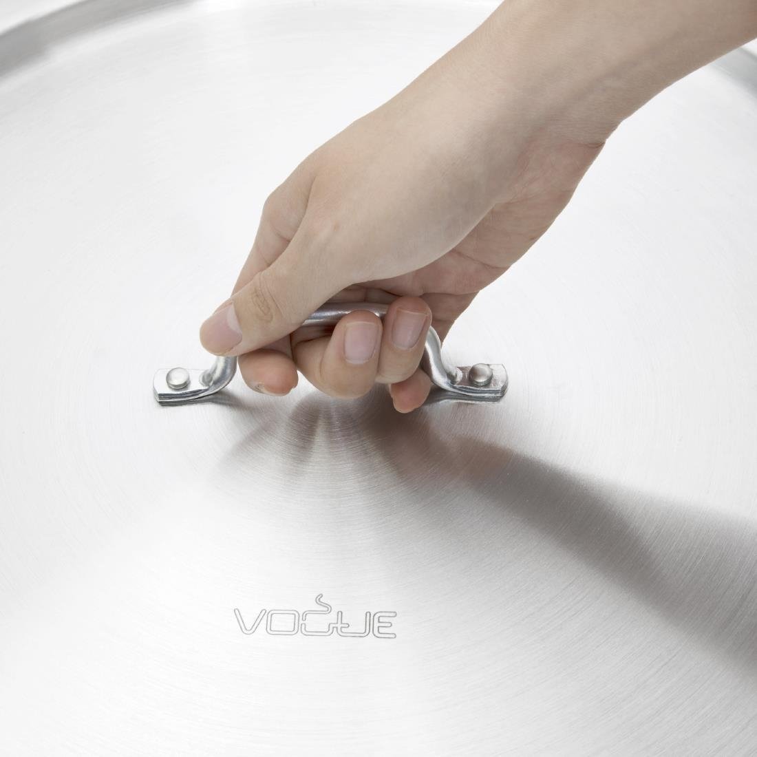 Vogue Stock Pot Lid 400mm - S362