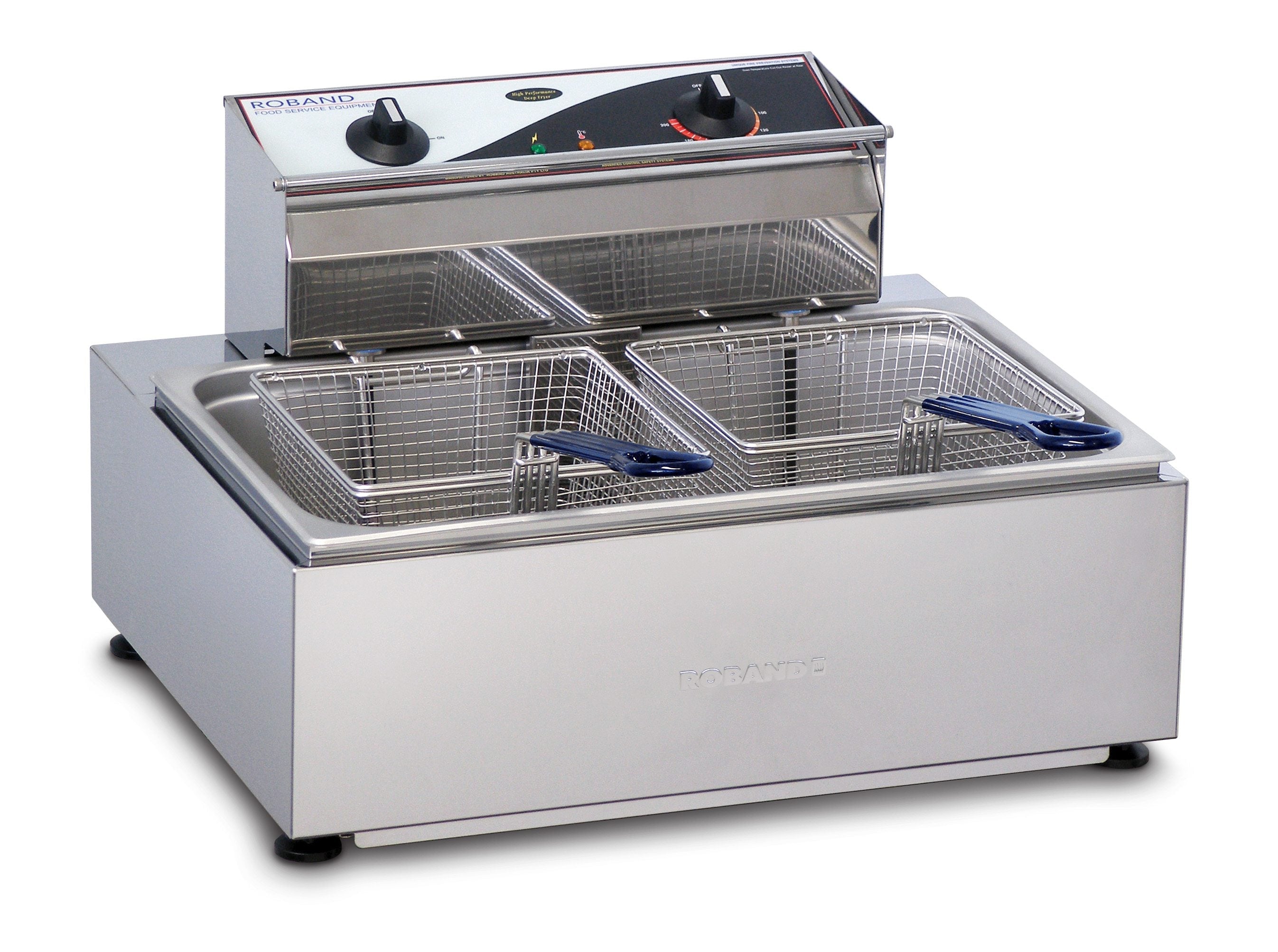 Roband Single Pan/Double Basket Fryer 11lt - F111