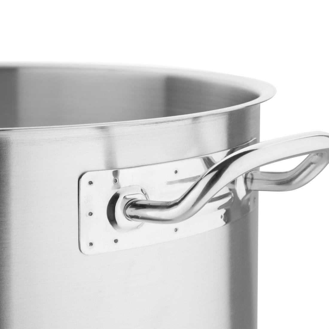 Vogue Stainless Steel Stew Pan 18.5Ltr - T088