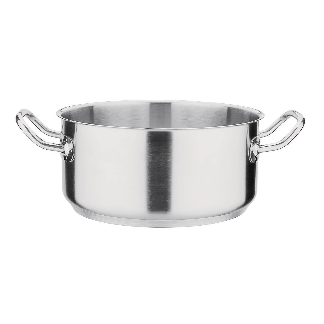 Vogue Stainless Steel Casserole Pan 4.5Ltr - T149