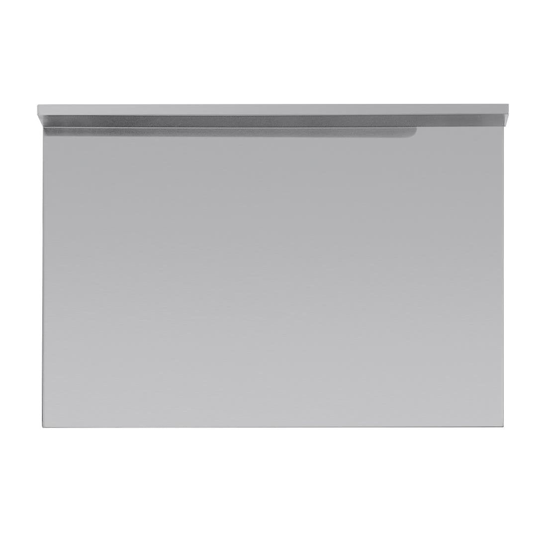 Vogue Stainless Steel Prep Table with Splashback 1800mm - T383