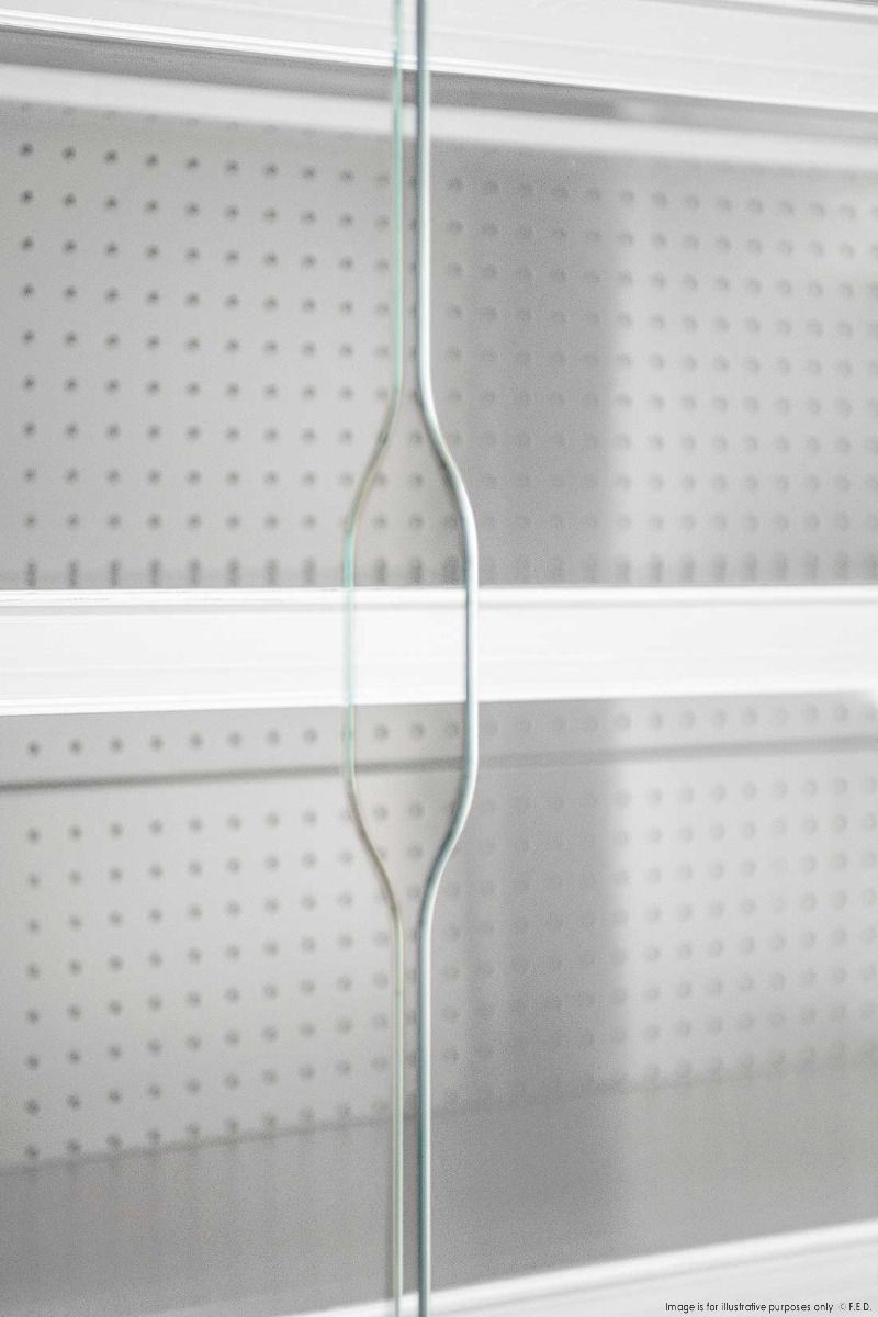 TECNODOM by FHE Vulcano Supermarket 2 Door Display TDVB80-CA-125