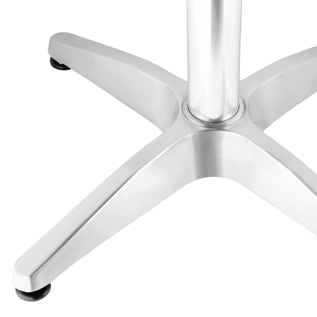 Bolero Square Bistro Table Stainless Steel 600mm - U427