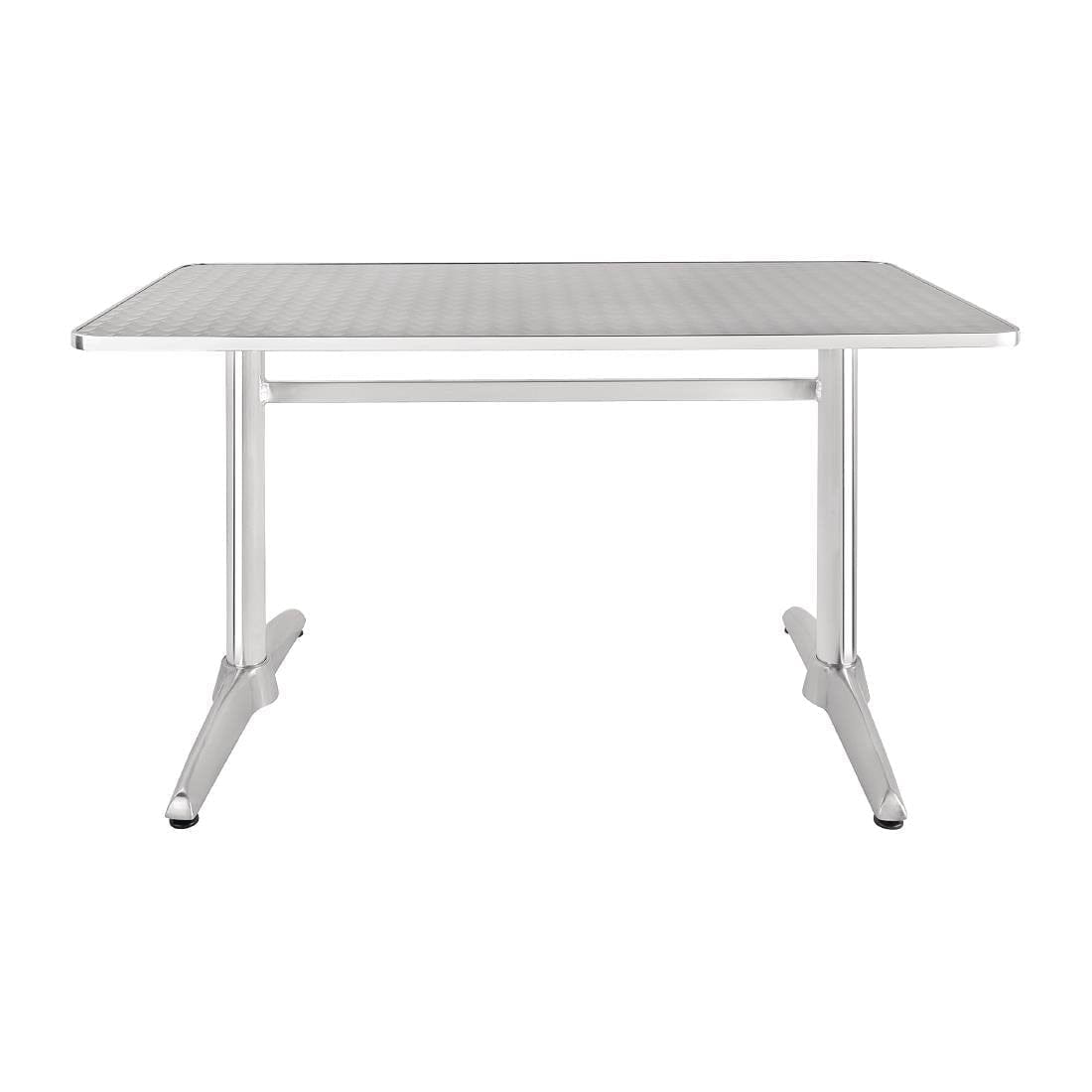 Bolero Double Pedestal Table Rectangular 600mm - U432