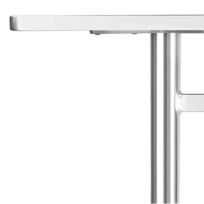 Bolero Double Pedestal Table Rectangular 600mm