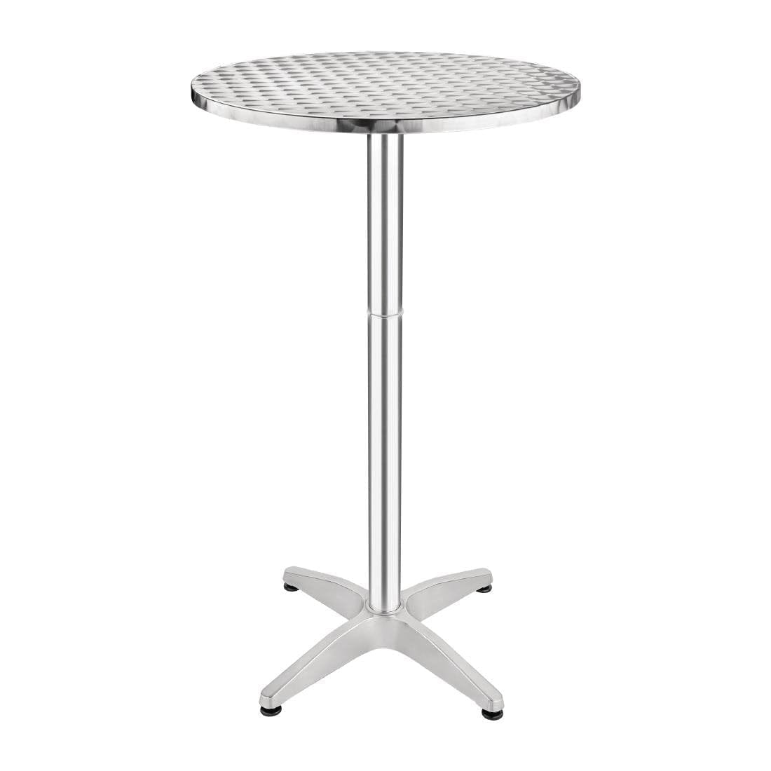 Bolero Poseur Table Stainless Steel 600mm - U502