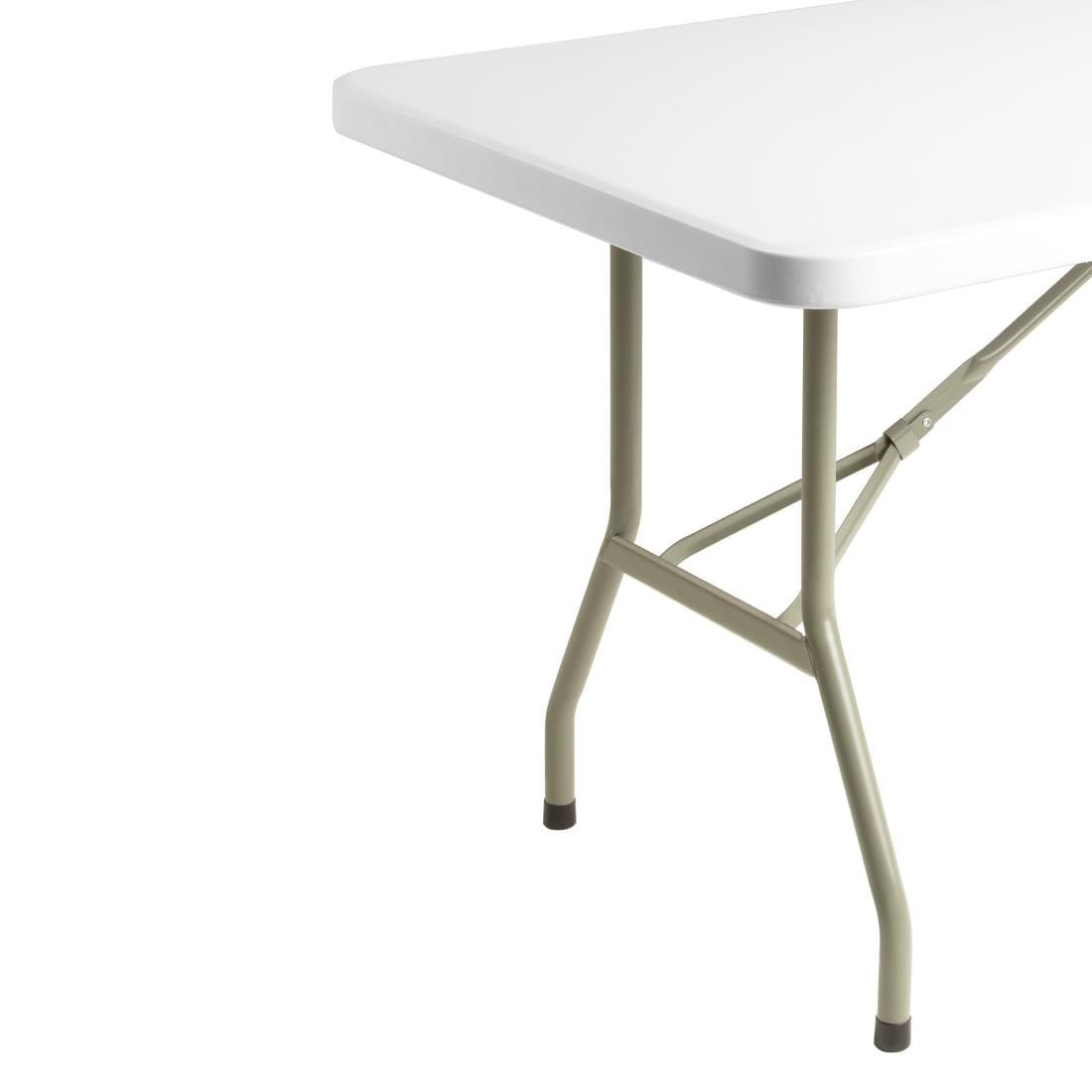 Bolero Foldaway Rectangular Utility Table 6ft - U579