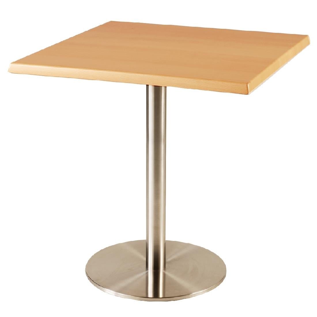 Bolero Stainless Steel Round Table Base - U552