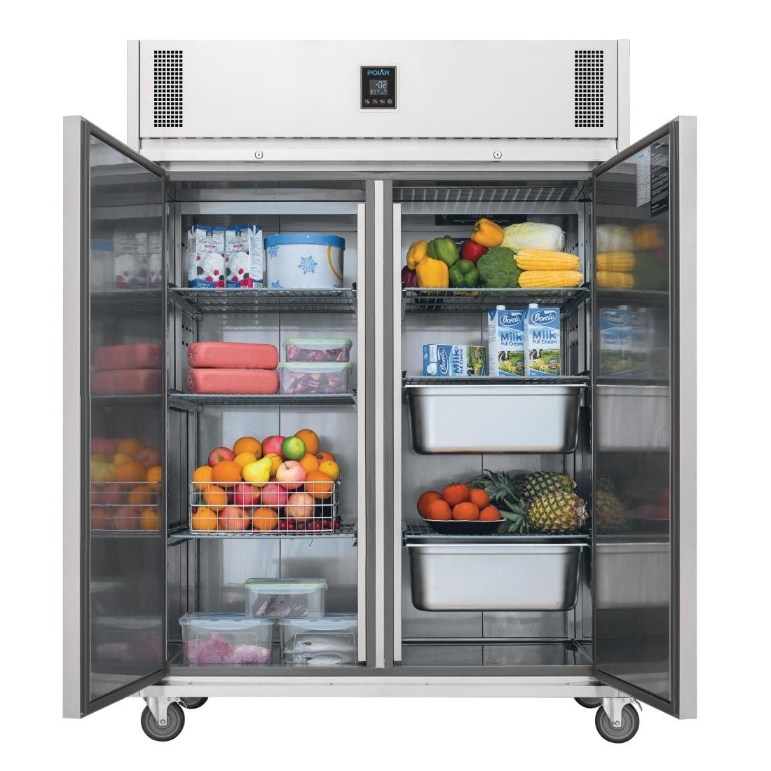 Polar U-Series Premium Double Door Fridge 1170Ltr - UA003-A
