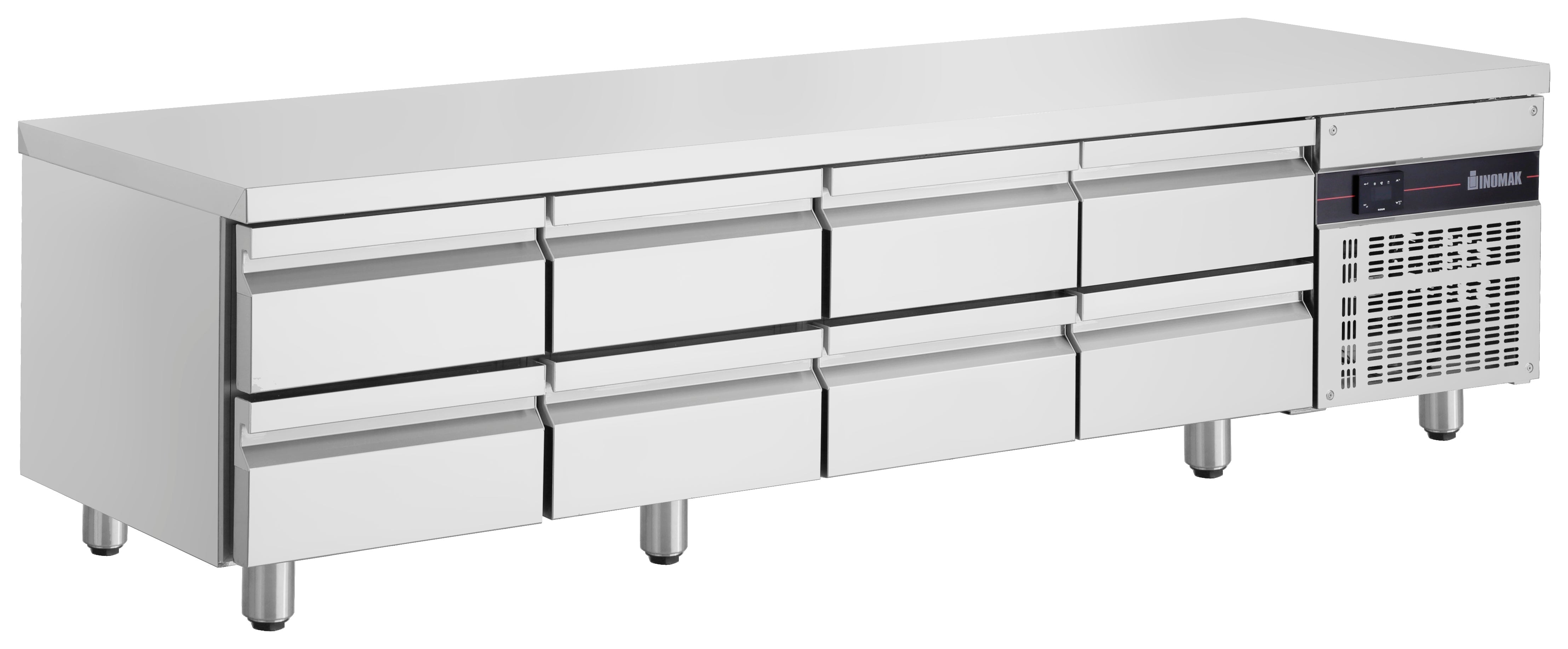 Inomak Low Boy Underbench 2240mm - UBI72240LB