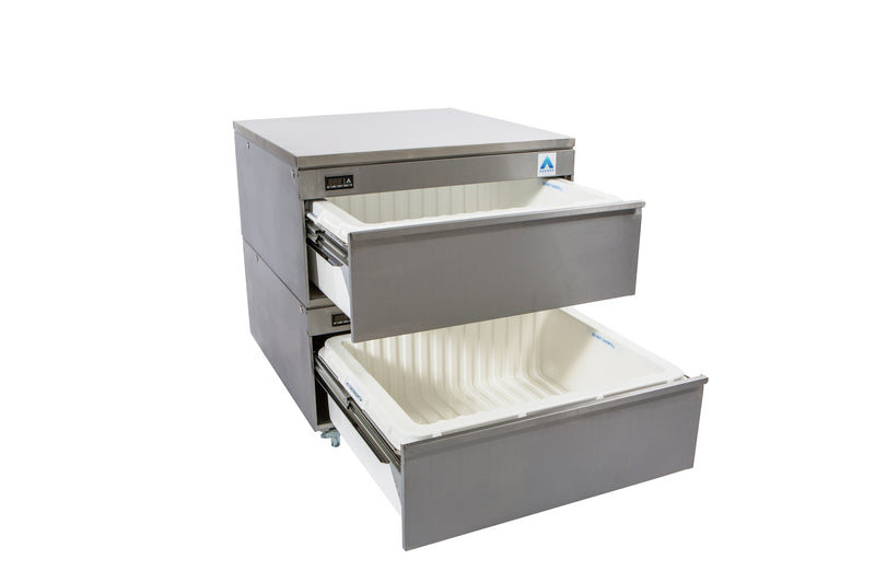 Adande Double Dual Temperature Drawers VCR