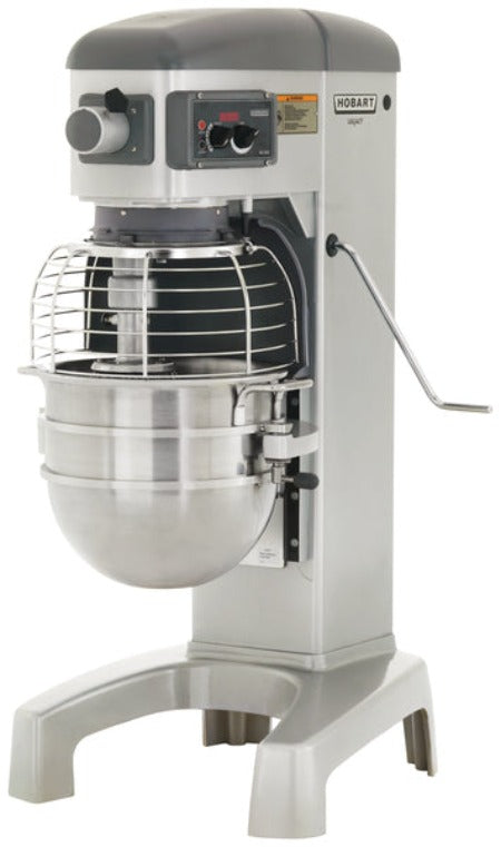 Hobart 30 Quart Planetary Mixer With Bowl, Beater, Whip & Dough Hook - HL300-21STDA
