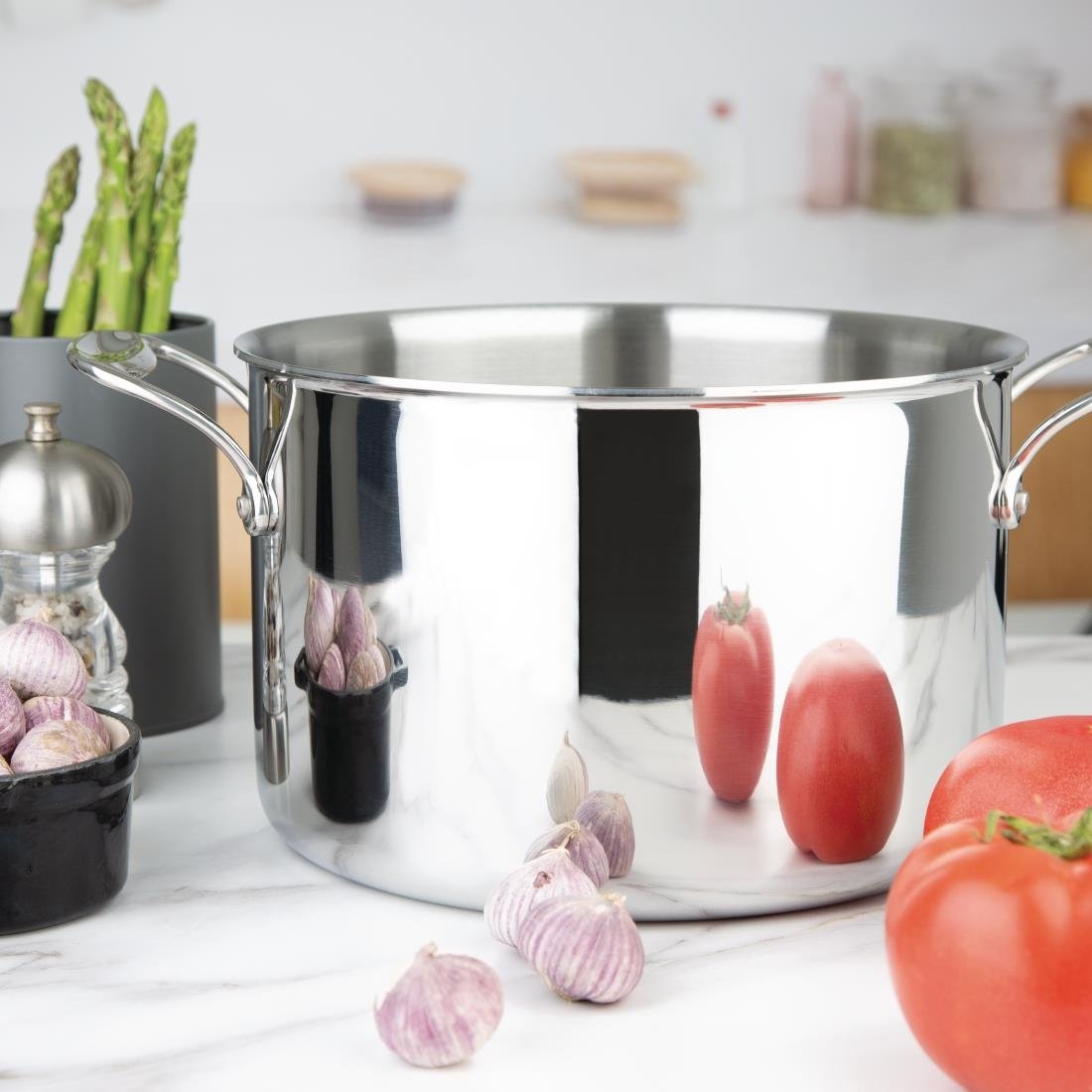 Vogue Tri Wall Stew Pan 7Ltr - Y255