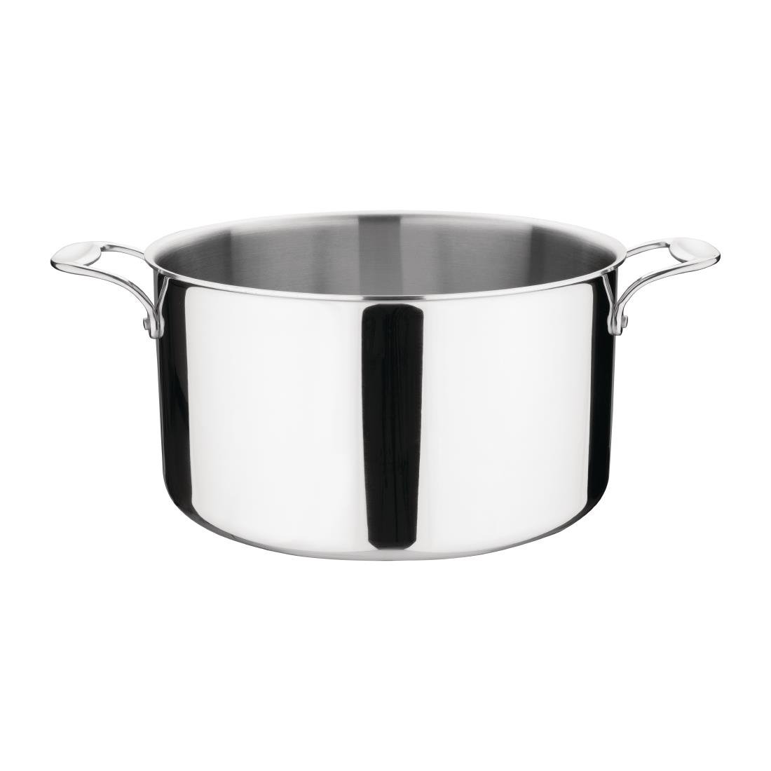 Vogue Tri Wall Stew Pan 9.5Ltr - Y256