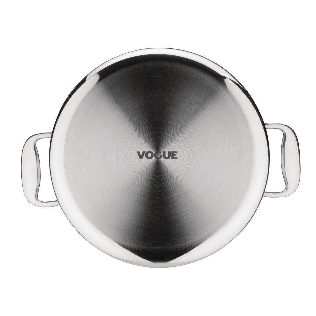 Vogue Tri Wall Stew Pan 9.5Ltr - Y256
