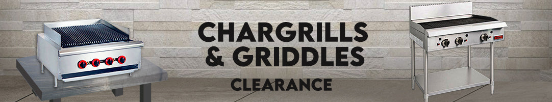 Char Grills and Griddles - Clearance Restaurant Equipment Online