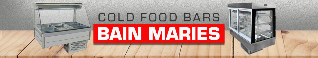 Cold Food Bars - Bain Maries Restaurant Equipment Online