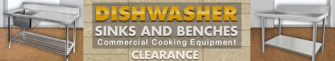 Dishwasher Sinks and Benches - Clearance Restaurant Equipment Online