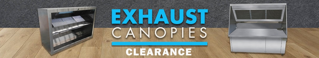 Exhaust Canopies - Clearance Restaurant Equipment Online