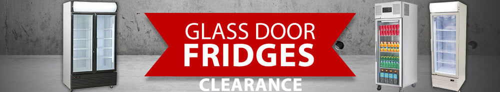 Glass Door Fridges - Refurbished