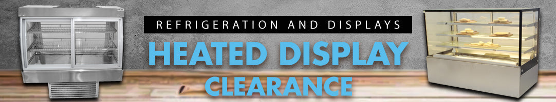 Heated Display Cabinets - Clearance Restaurant Equipment Online