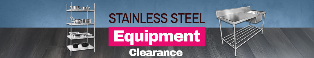 Stainless Steel - Clearance Restaurant Equipment Online