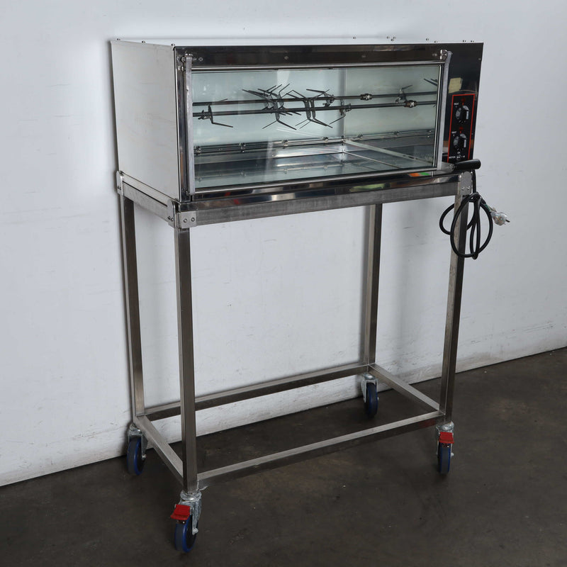 Semak M8 Chicken Rotisserie with Trolley - 737496