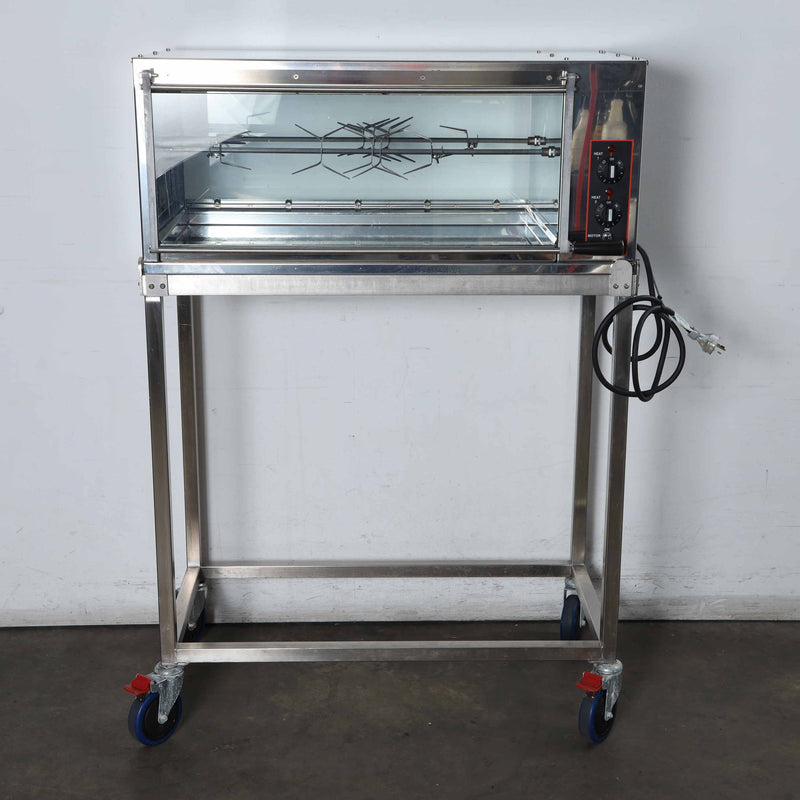 Semak M8 Chicken Rotisserie with Trolley - 737496