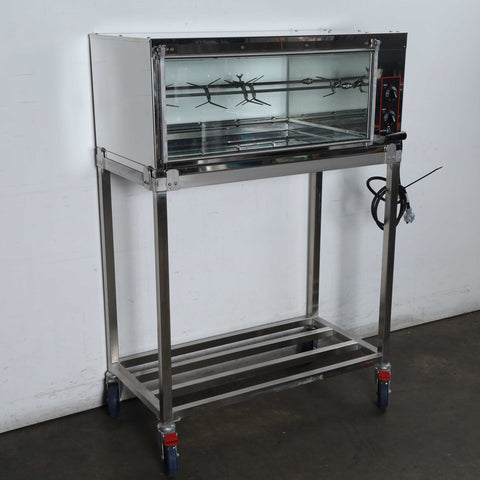 Semak M8 Chicken Rotisserie with Trolley - 737497