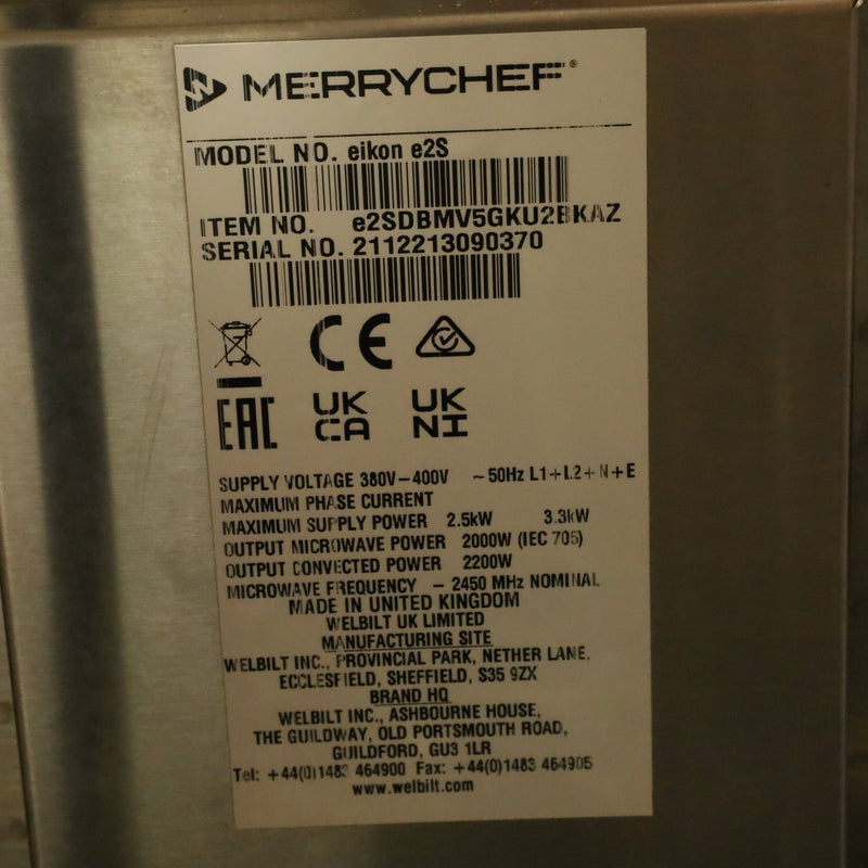 Merrychef Eikon E2S Speed Oven - 746503