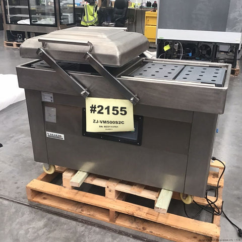 CLEARANCE - Yasaki Commercial Floor Type Double Chamber Vacuum Packing Machine - ZJ-VM500S2C - NSW2155