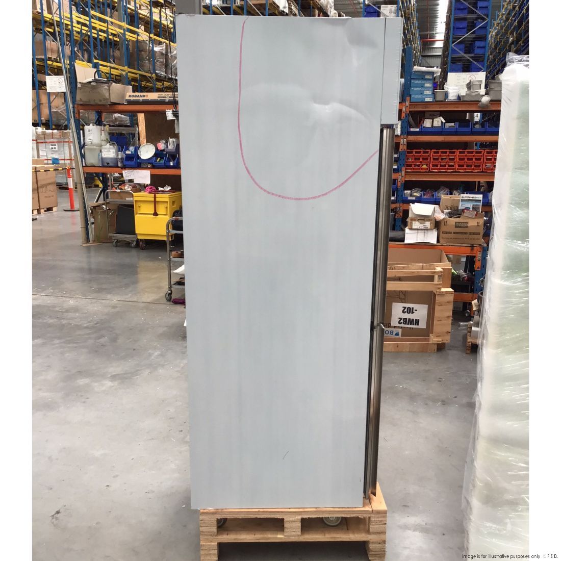 CLEARANCE - TROPICAL Thermaster 2 x Half door SS Freezer - SUF500 - NSW2150