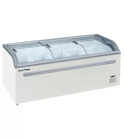 Snow Village Dual Temperature Supermarket Island Freezer SD/SC-518B