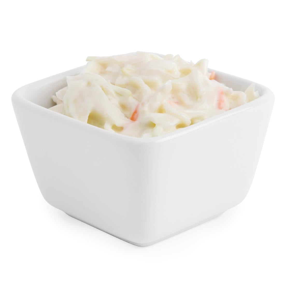 Olympia Whiteware Tall Square Mini Dishes 75mm (12 Pack) - U178