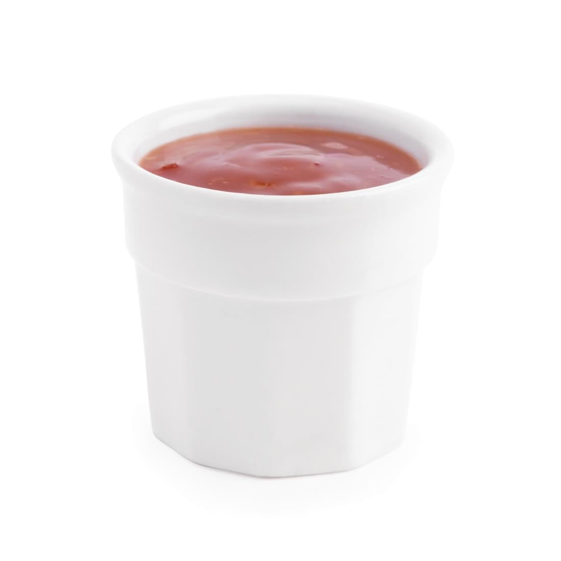 Olympia Whiteware Dipping Pots 50mm (12 Pack) - CD728
