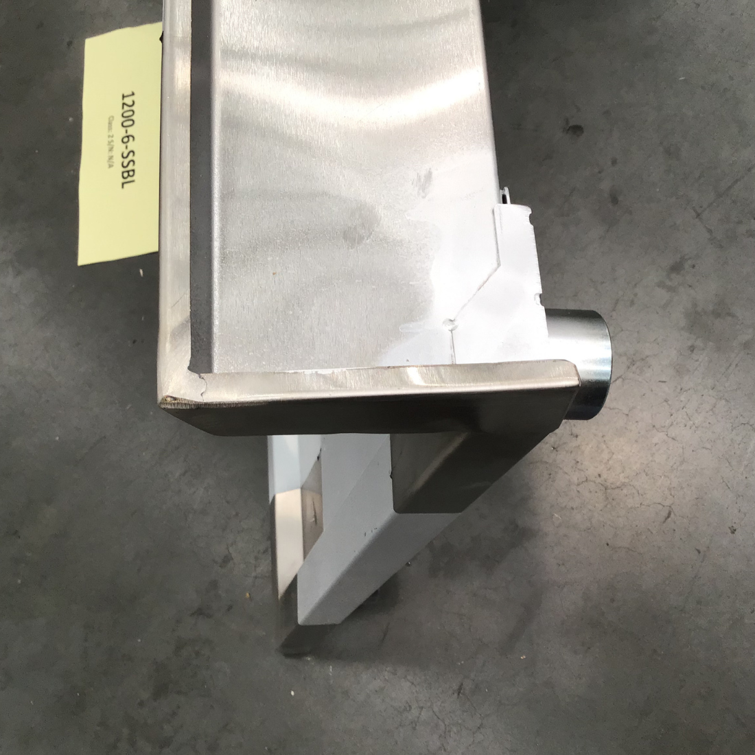 CLEARANCE - Modular System Single Sink Bench Left Handed 1200x600x900mm - 1200-6-SSBL-NSW2182