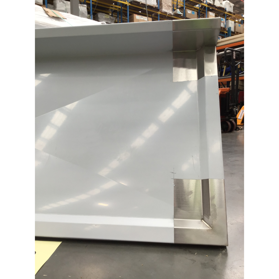 CLEARANCE - Modular System Single Sink Bench Left Handed 1200x600x900mm - 1200-6-SSBL-NSW2182