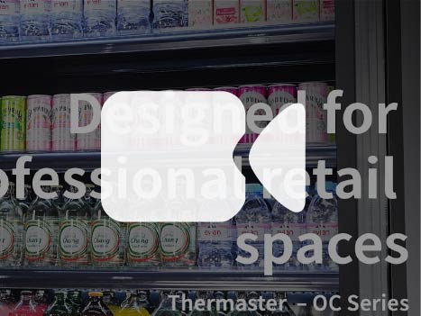 Thermaster Supermarket Open Beverage Display OC-1220B