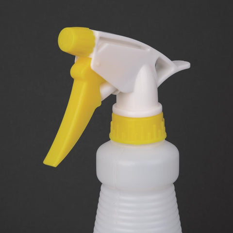 Jantex Colour Coded Spray Bottles Yellow 750ml - CD816