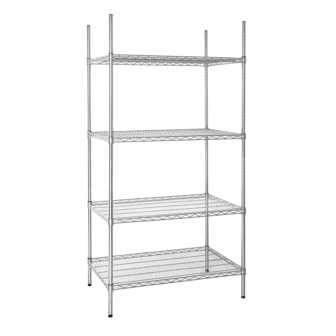 Vogue 4 Tier Wire Shelving Kit 915x610mm - U256
