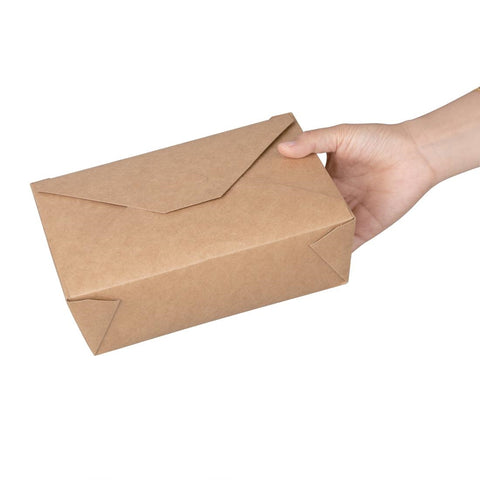 Fiesta Compostable Paperboard Food Cartons 1800ml / 63oz (Pack of 200) - FB675