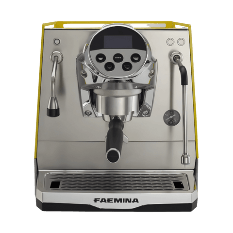 Faemina - 1 Group Commercial Espresso Machine - Yellow