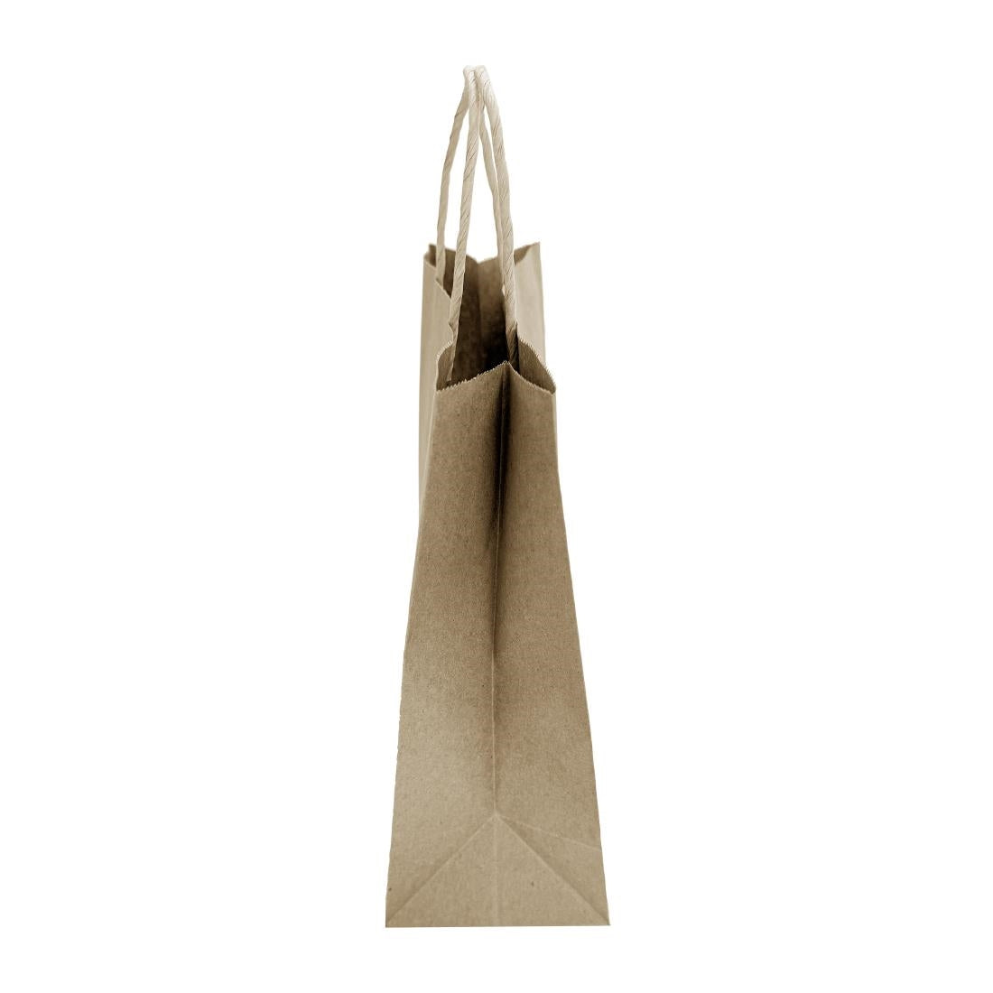Fiesta Recyclable Twist Handle Brown Paper Bags Small (250 Pack) - HY760
