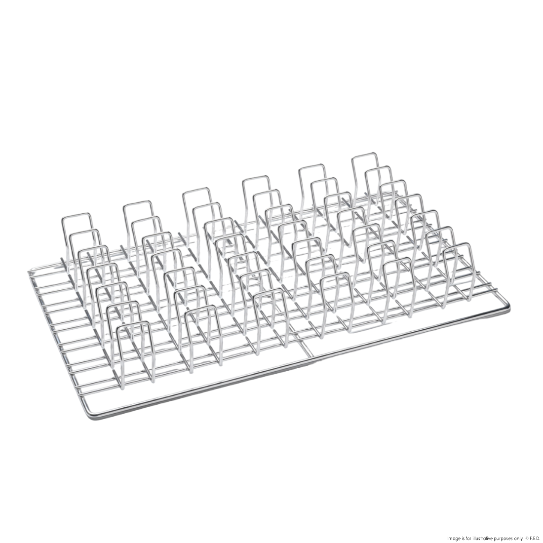 Fagor Stainless Steel Spike and Rib Grid Tray for Combi Oven 19000545