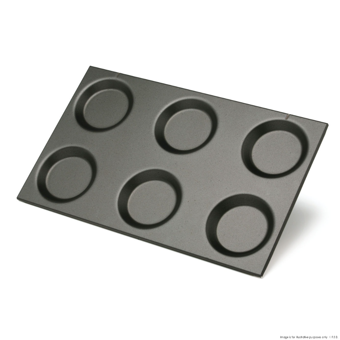 Fagor Enamelled Aluminium Pan 6 Pod for Combi Oven 19001410