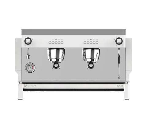 Expobar Crem EX3 - 2 Group Commercial Espresso Machine - White