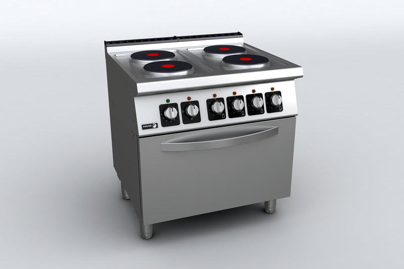 Fagor Kore 700 Series Electric 4 Burners With Oven C-E741