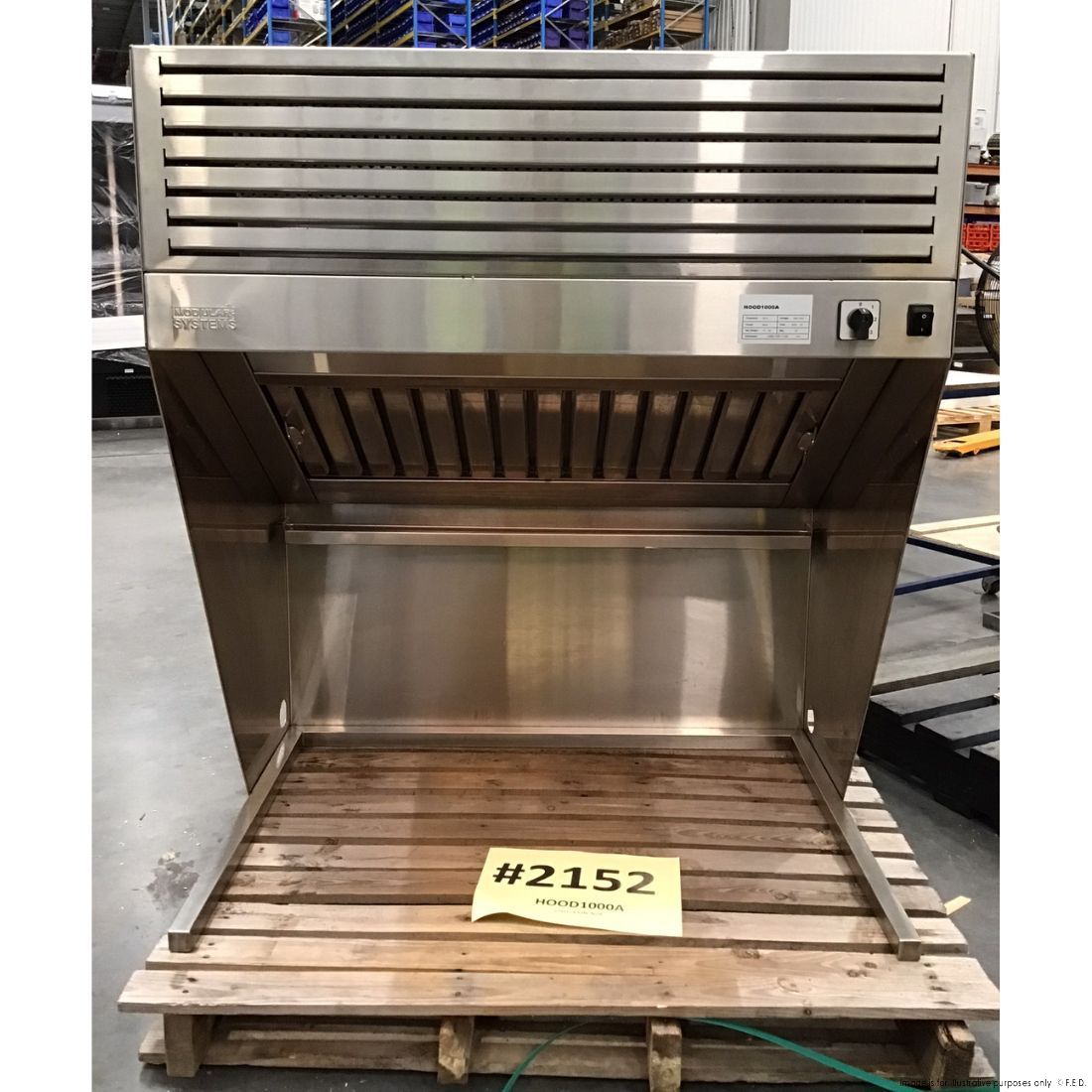 CLEARANCE - Modular System Bench Top Filtered Hood - HOOD1000A - NSW2152