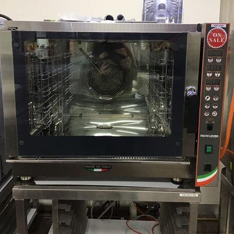 CLEARANCE - TECNODOM Nerone CL Digital 5 Tray Combi Oven - TDC-5VH-VIC977